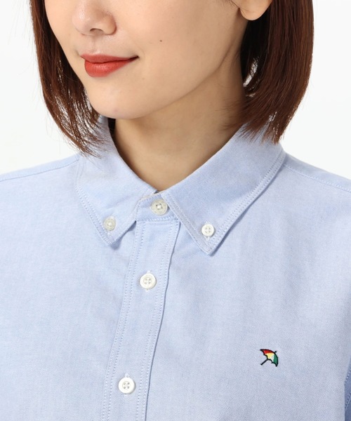 Arnold Palmer(アーノルドパーマー)の「APクラシック オックス 半袖 シェア シャツ(シャツ/ブラウス・レディース・ピンク/ホワイト/ブルー/ベージュ/グレイッシュベージュ/ミント/ライトピンク・LL/S/L/M/XS)」の11枚目の写真