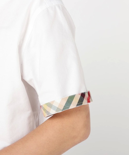 Arnold Palmer(アーノルドパーマー)の「APクラシック オックス 半袖 シェア シャツ(シャツ/ブラウス・レディース・ピンク/ホワイト/ブルー/ベージュ/グレイッシュベージュ/ミント/ライトピンク・LL/S/L/M/XS)」の16枚目の写真