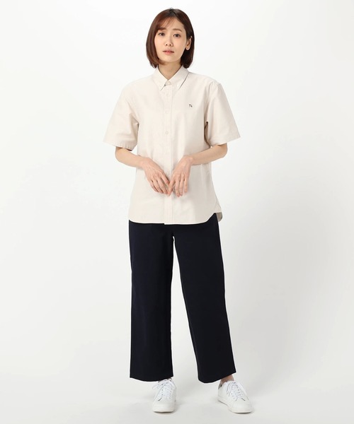 Arnold Palmer(アーノルドパーマー)の「APクラシック オックス 半袖 シェア シャツ(シャツ/ブラウス・レディース・ピンク/ホワイト/ブルー/ベージュ/グレイッシュベージュ/ミント/ライトピンク・LL/S/L/M/XS)」の22枚目の写真