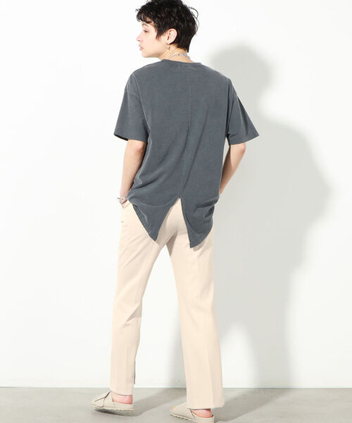 NOLLEY’S(ノーリーズ)の「◇【WEB限定】ポンチインナースリットパンツ(その他パンツ・レディース・ライトブルー/ブラック/ベージュ/グリーン・38/36)」の14枚目の写真