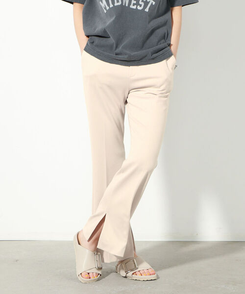 NOLLEY’S(ノーリーズ)の「◇【WEB限定】ポンチインナースリットパンツ(その他パンツ・レディース・ライトブルー/ブラック/ベージュ/グリーン・38/36)」の16枚目の写真