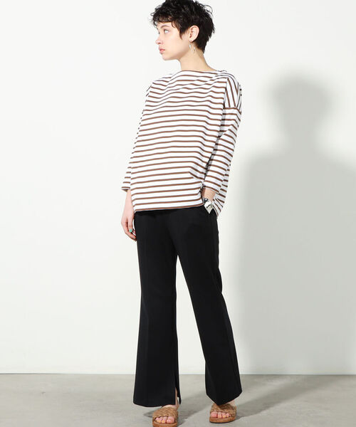 NOLLEY’S(ノーリーズ)の「◇【WEB限定】ポンチインナースリットパンツ(その他パンツ・レディース・ライトブルー/ブラック/ベージュ/グリーン・38/36)」の19枚目の写真