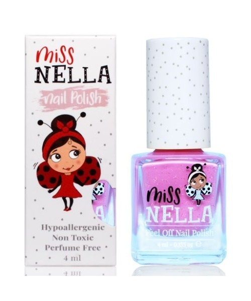 Miss Nella（ミスネラ）の「Peel Off Nail Polishes　ネイルポリッシュ　-天然由来成分配合-（マニキュア/ジェルネイル・キッズ・オレンジ/イエロー/レッド/ブルー/パープル系1/ピンク/パープル系2/パープル系その他/ピンク系1・FREE）」の3枚目の写真