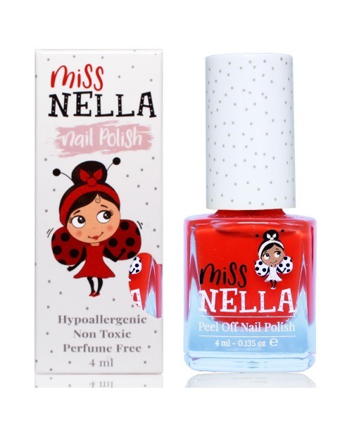 Miss Nella（ミスネラ）の「Peel Off Nail Polishes　ネイルポリッシュ　-天然由来成分配合-（マニキュア/ジェルネイル・キッズ・オレンジ/イエロー/レッド/ブルー/パープル系1/ピンク/パープル系2/パープル系その他/ピンク系1・FREE）」の8枚目の写真