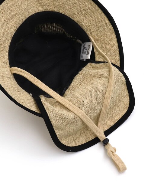 apres les cours（アプレレクール）の「ジュート アウトドアハット_UVカット（ハット・キッズ・ベージュ/ブラウン・50/52/54/48）」の17枚目の写真