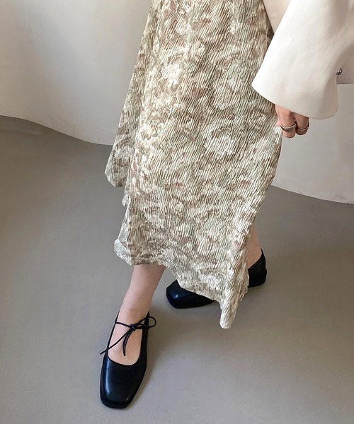 Dita Muaj.(ディータムアージュ)の「リボンフラットシューズ(バレエシューズ・レディース・ホワイト/ベージュ/ブラック・35/36/37/38)」の19枚目の写真