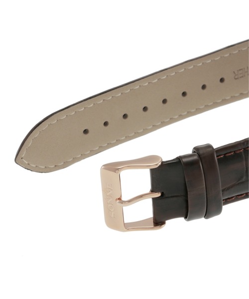 SONNE(ゾンネ)の「SONNE/ゾンネ×ハオリ H024 腕時計 H024PGBK メンズ(アナログ腕時計・メンズ・ブラウン・FREE)」の3枚目の写真