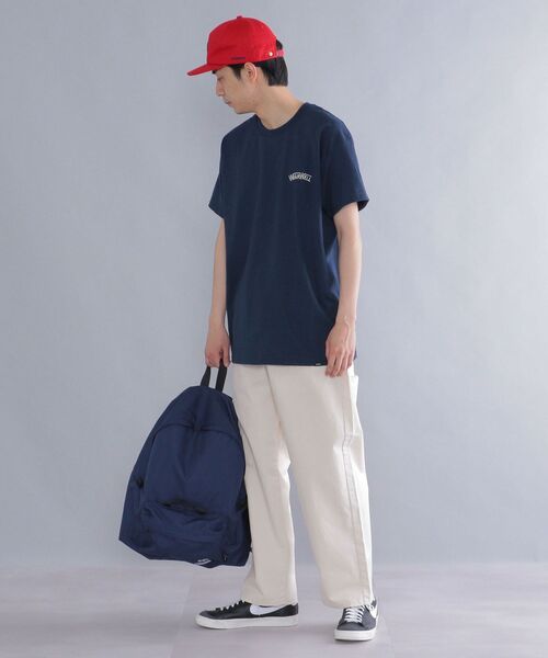 SHIPS(シップス)の「*【SHIPS別注】WEARWELL: エンブロイダリー ワンポイント ロゴ / バックプリント Tシャツ(Tシャツ/カットソー・メンズ・ブラウン/ホワイト/ネイビー/イエロー系・LARGE/MEDIUM/X-LARGE)」の14枚目の写真