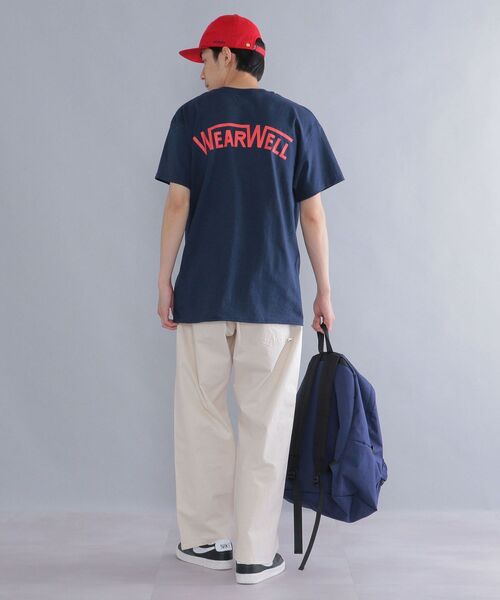 SHIPS(シップス)の「*【SHIPS別注】WEARWELL: エンブロイダリー ワンポイント ロゴ / バックプリント Tシャツ(Tシャツ/カットソー・メンズ・ブラウン/ホワイト/ネイビー/イエロー系・LARGE/MEDIUM/X-LARGE)」の15枚目の写真