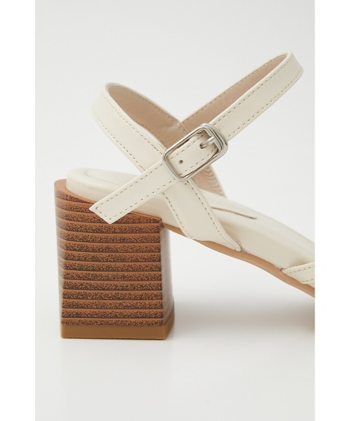 AZUL by moussy（アズールバイマウジー）の「THIN STRAP SANDALS/シンストラップサンダル（サンダル・レディース・イエロー/ブラック/アイボリー・LARGE/SMALL/MEDIUM）」の10枚目の写真