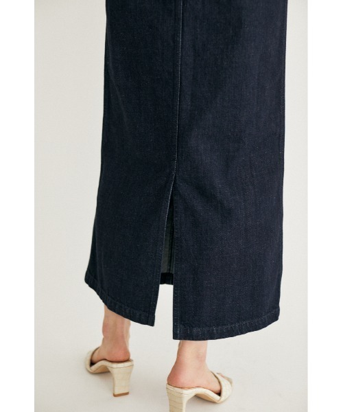 M_（エムアンダーバー）の「【M_】OGC HW スカート（デニムスカート・レディース・ダークブルー/ベージュ/アイボリー・1/2）」の21枚目の写真