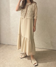 【apres jour clair】マーメイドロングワンピース【ZOZOTOWN限定アイテム】