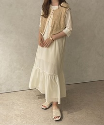 【apres jour clair】マーメイドロングワンピース【ZOZOTOWN限定アイテム】