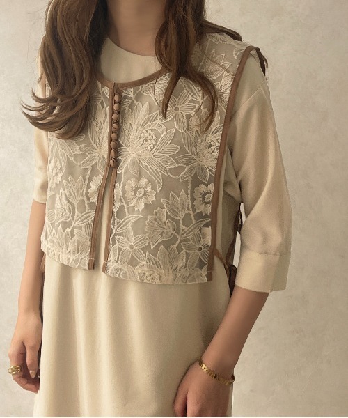 apres jour clair(アプレジュールクレア)の「【apres jour clair】マーメイドロングワンピース【ZOZOTOWN限定アイテム】(ワンピース・レディース・ライトブラウン/ライトベージュ/アイボリー・フリー/X-LARGE)」の13枚目の写真