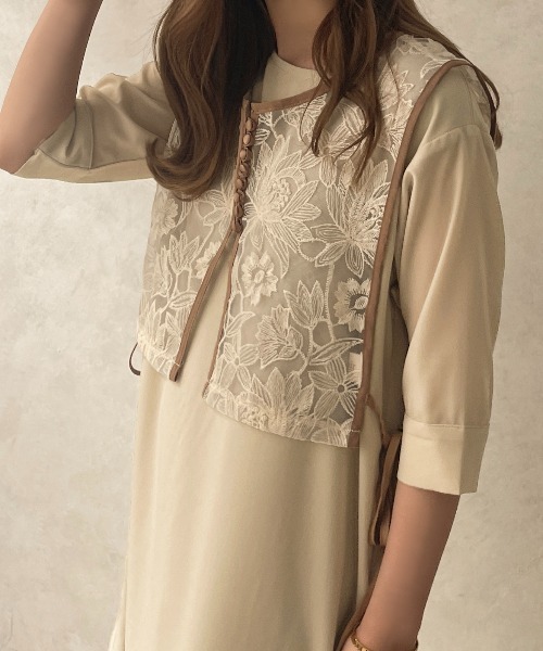 apres jour clair(アプレジュールクレア)の「【apres jour clair】マーメイドロングワンピース【ZOZOTOWN限定アイテム】(ワンピース・レディース・ライトブラウン/ライトベージュ/アイボリー・フリー/X-LARGE)」の14枚目の写真