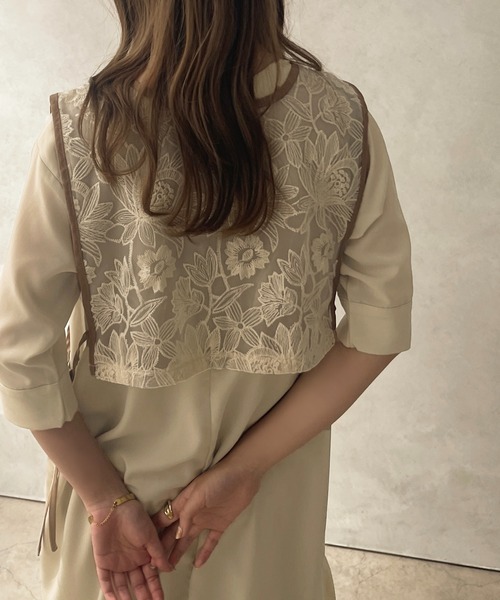 apres jour clair(アプレジュールクレア)の「【apres jour clair】マーメイドロングワンピース【ZOZOTOWN限定アイテム】(ワンピース・レディース・ライトブラウン/ライトベージュ/アイボリー・フリー/X-LARGE)」の15枚目の写真