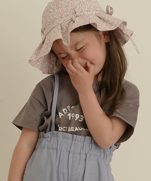 Lycee mine（リセマイン）の「選べる10パターンオリジナルプリントTシャツ（Tシャツ/カットソー・キッズ・ライトブルー/ラベンダー/アイボリー/チャコール/ピンク/カーキ/ベージュ系/ミント/ブルーグレー/ライトベージュ・110cm/100cm/140cm/120cm/130cm）」の19枚目の写真