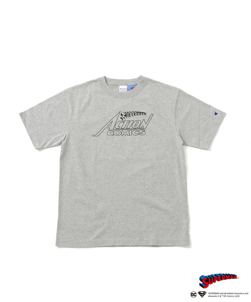 Champion(チャンピオン)の「「SUPERMAN Collection by CHAMPION」別注 アメコミTシャツ(Tシャツ/カットソー・メンズ・ホワイト/ブラック/ベージュ/グレー/ホワイト系その他/ブラック系その他/グレー系その他/ベージュ系その他・SMALL/MEDIUM/LARGE/X-LARGE)」の5枚目の写真