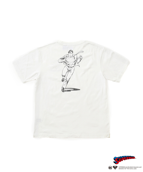 Champion(チャンピオン)の「「SUPERMAN Collection by CHAMPION」別注 アメコミTシャツ(Tシャツ/カットソー・メンズ・ホワイト/ブラック/ベージュ/グレー/ホワイト系その他/ブラック系その他/グレー系その他/ベージュ系その他・SMALL/MEDIUM/LARGE/X-LARGE)」の2枚目の写真