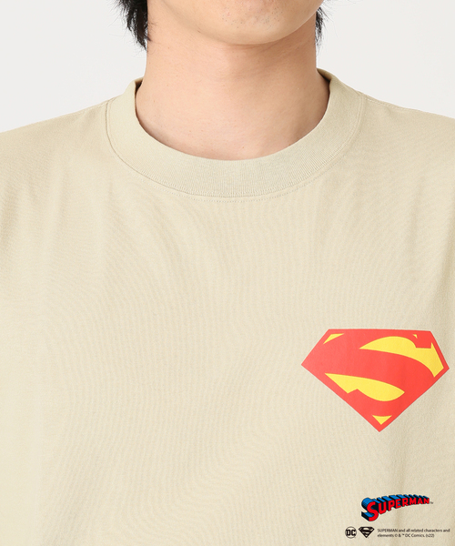 Champion(チャンピオン)の「「SUPERMAN Collection by CHAMPION」別注 アメコミTシャツ(Tシャツ/カットソー・メンズ・ホワイト/ブラック/ベージュ/グレー/ホワイト系その他/ブラック系その他/グレー系その他/ベージュ系その他・SMALL/MEDIUM/LARGE/X-LARGE)」の21枚目の写真