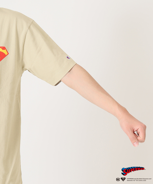 Champion(チャンピオン)の「「SUPERMAN Collection by CHAMPION」別注 アメコミTシャツ(Tシャツ/カットソー・メンズ・ホワイト/ブラック/ベージュ/グレー/ホワイト系その他/ブラック系その他/グレー系その他/ベージュ系その他・SMALL/MEDIUM/LARGE/X-LARGE)」の22枚目の写真