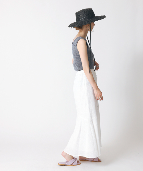 B.C STOCK（ベーセーストック）の「【Casselini/キャセリーニ】スカシナミナミハット（ハット・レディース・ブラック/ベージュ・FREE）」の21枚目の写真