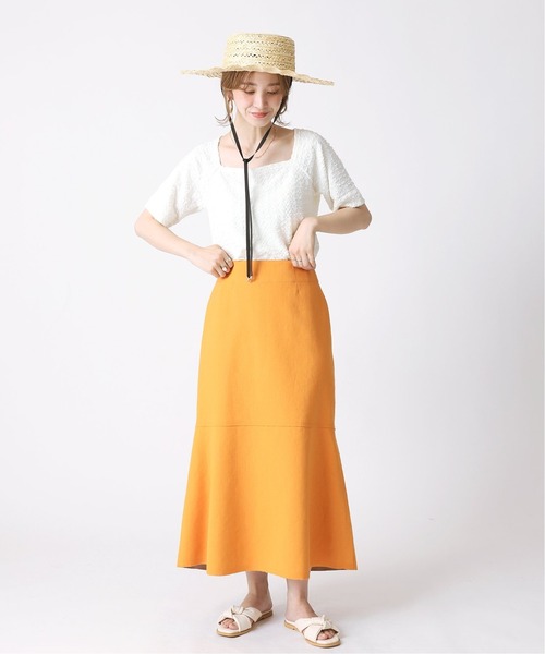 B.C STOCK（ベーセーストック）の「【Casselini/キャセリーニ】スカシナミナミハット（ハット・レディース・ブラック/ベージュ・FREE）」の13枚目の写真