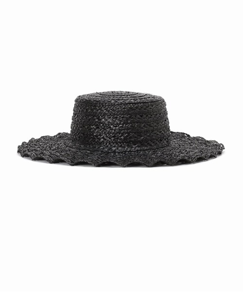 B.C STOCK（ベーセーストック）の「【Casselini/キャセリーニ】スカシナミナミハット（ハット・レディース・ブラック/ベージュ・FREE）」の16枚目の写真