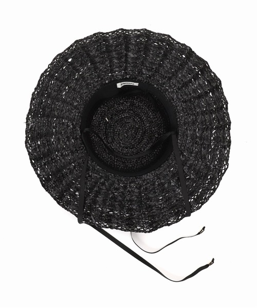 B.C STOCK（ベーセーストック）の「【Casselini/キャセリーニ】スカシナミナミハット（ハット・レディース・ブラック/ベージュ・FREE）」の18枚目の写真