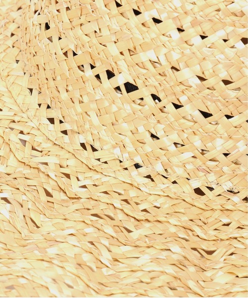 B.C STOCK（ベーセーストック）の「【Casselini/キャセリーニ】スカシナミナミハット（ハット・レディース・ブラック/ベージュ・FREE）」の10枚目の写真