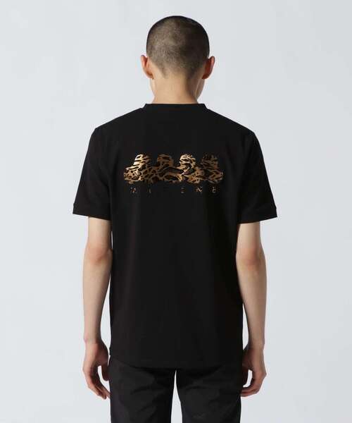 muta（ムータ）の「muta MARINE/ムータ マリン/FOIL Print TEE（Tシャツ/カットソー・メンズ・ホワイト/ブラック・8/6/5/7）」の5枚目の写真