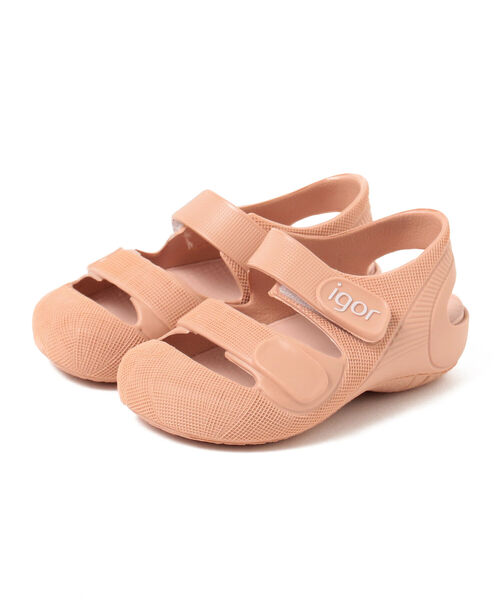 こども ビームス（コドモビームス）の「igor / BONDI SOLID サンダル 22（10.5～16cm）（サンダル・キッズ・レッド系その他4/インディゴブルー/ブラウン系その他3/グレー/オフホワイト/ピンク・15cm/16cm/13cm/14cm/12cm/14.5㎝/12.5cm/11cm/10.5cm）」の5枚目の写真