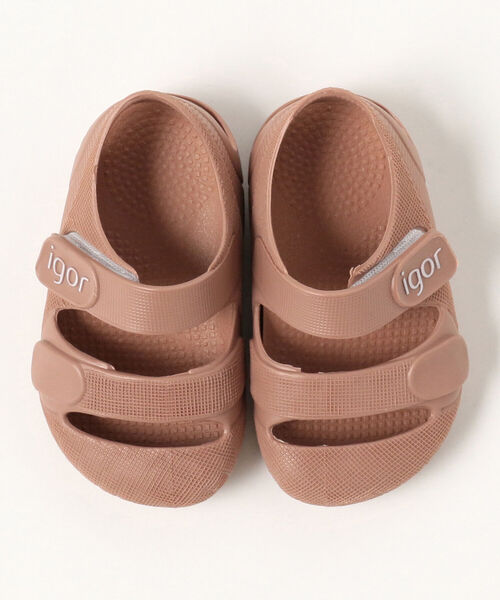 こども ビームス（コドモビームス）の「igor / BONDI SOLID サンダル 22（10.5～16cm）（サンダル・キッズ・レッド系その他4/インディゴブルー/ブラウン系その他3/グレー/オフホワイト/ピンク・15cm/16cm/13cm/14cm/12cm/14.5㎝/12.5cm/11cm/10.5cm）」の10枚目の写真