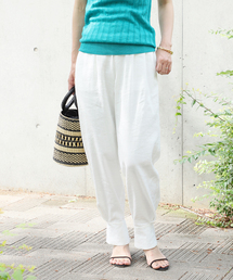 VERMEIL par iena | リネンコットンツイルジョグパンツ(その他パンツ)