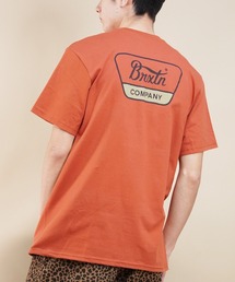 BRIXTON/ブリクストン オーバーサイズ バックプリントTシャツ/半袖Tシャツ 16172