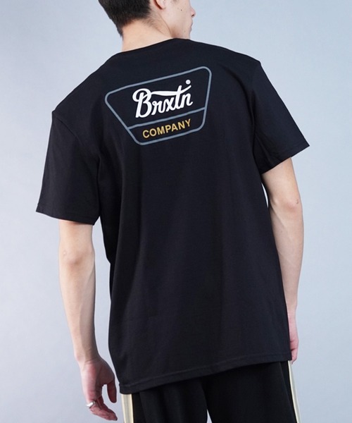 BRIXTON(ブリクストン)の「BRIXTON/ブリクストン オーバーサイズ バックプリントTシャツ/半袖Tシャツ 16172(Tシャツ/カットソー・メンズ・ブラック/アイボリー/オリーブ/ブラック系その他/ブラック系その他2/ブラウン・L/M/XL)」の5枚目の写真