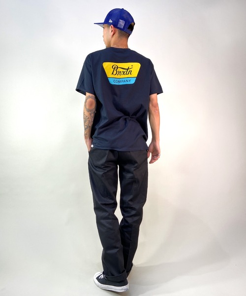 BRIXTON(ブリクストン)の「BRIXTON/ブリクストン オーバーサイズ バックプリントTシャツ/半袖Tシャツ 16172(Tシャツ/カットソー・メンズ・ブラック/アイボリー/オリーブ/ブラック系その他/ブラック系その他2/ブラウン・L/M/XL)」の14枚目の写真