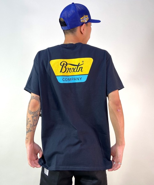 BRIXTON(ブリクストン)の「BRIXTON/ブリクストン オーバーサイズ バックプリントTシャツ/半袖Tシャツ 16172(Tシャツ/カットソー・メンズ・ブラック/アイボリー/オリーブ/ブラック系その他/ブラック系その他2/ブラウン・L/M/XL)」の11枚目の写真