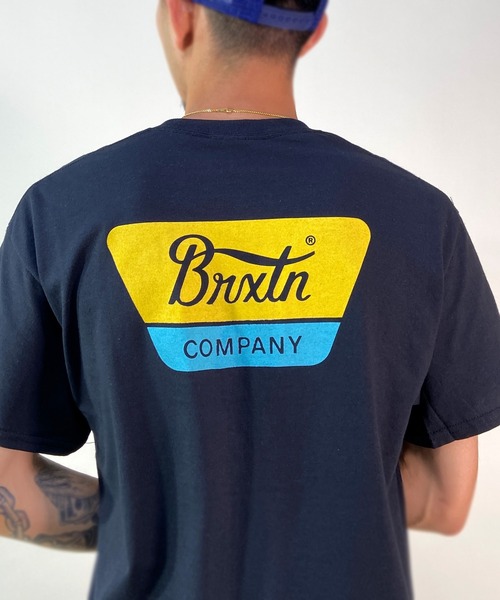 BRIXTON(ブリクストン)の「BRIXTON/ブリクストン オーバーサイズ バックプリントTシャツ/半袖Tシャツ 16172(Tシャツ/カットソー・メンズ・ブラック/アイボリー/オリーブ/ブラック系その他/ブラック系その他2/ブラウン・L/M/XL)」の12枚目の写真