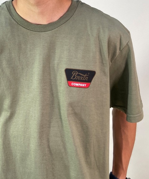 BRIXTON(ブリクストン)の「BRIXTON/ブリクストン オーバーサイズ バックプリントTシャツ/半袖Tシャツ 16172(Tシャツ/カットソー・メンズ・ブラック/アイボリー/オリーブ/ブラック系その他/ブラック系その他2/ブラウン・L/M/XL)」の22枚目の写真