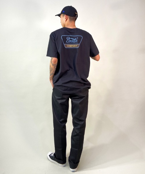 BRIXTON(ブリクストン)の「BRIXTON/ブリクストン オーバーサイズ バックプリントTシャツ/半袖Tシャツ 16172(Tシャツ/カットソー・メンズ・ブラック/アイボリー/オリーブ/ブラック系その他/ブラック系その他2/ブラウン・L/M/XL)」の20枚目の写真