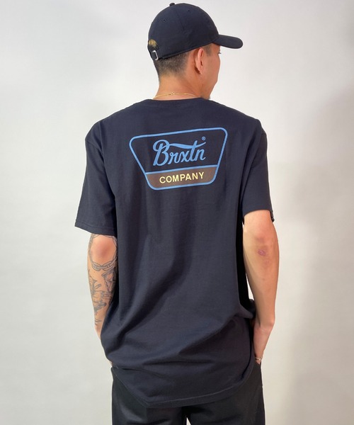 BRIXTON(ブリクストン)の「BRIXTON/ブリクストン オーバーサイズ バックプリントTシャツ/半袖Tシャツ 16172(Tシャツ/カットソー・メンズ・ブラック/アイボリー/オリーブ/ブラック系その他/ブラック系その他2/ブラウン・L/M/XL)」の17枚目の写真
