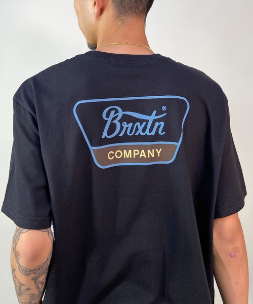 BRIXTON(ブリクストン)の「BRIXTON/ブリクストン オーバーサイズ バックプリントTシャツ/半袖Tシャツ 16172(Tシャツ/カットソー・メンズ・ブラック/アイボリー/オリーブ/ブラック系その他/ブラック系その他2/ブラウン・L/M/XL)」の18枚目の写真