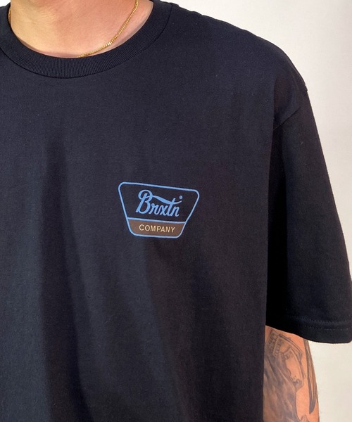 BRIXTON(ブリクストン)の「BRIXTON/ブリクストン オーバーサイズ バックプリントTシャツ/半袖Tシャツ 16172(Tシャツ/カットソー・メンズ・ブラック/アイボリー/オリーブ/ブラック系その他/ブラック系その他2/ブラウン・L/M/XL)」の16枚目の写真