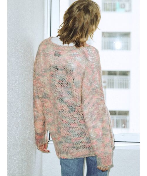 jouetie(ジュエティ)の「ループヤーンローゲージニット(ニット/セーター・レディース・ブラック/ブルー/アイボリー・MEDIUM)」の14枚目の写真