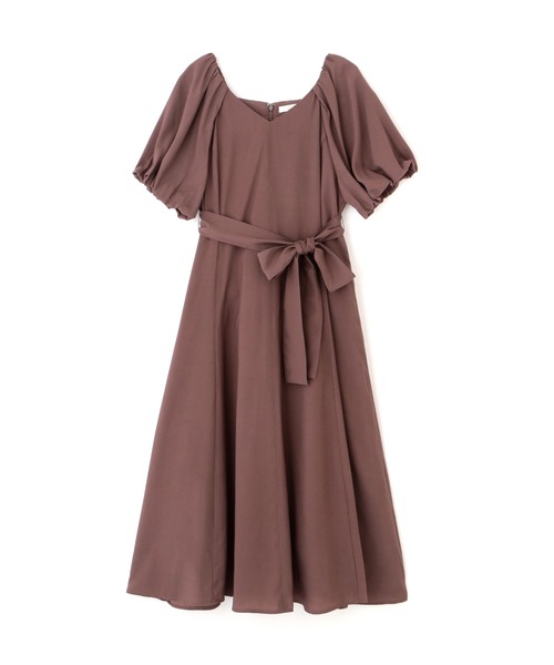 PROPORTION BODY DRESSING（プロポーションボディドレッシング）の「ボリュームスリーブロングワンピース / 1212240509（ワンピース・レディース・ブラウン/オレンジ/ブルー・SMALL/MEDIUM）」の12枚目の写真