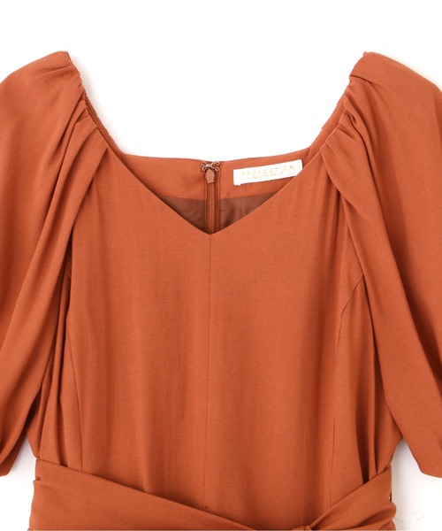 PROPORTION BODY DRESSING（プロポーションボディドレッシング）の「ボリュームスリーブロングワンピース / 1212240509（ワンピース・レディース・ブラウン/オレンジ/ブルー・SMALL/MEDIUM）」の19枚目の写真