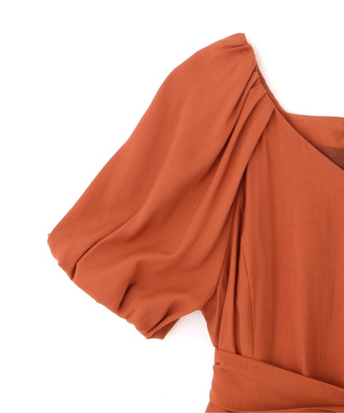 PROPORTION BODY DRESSING（プロポーションボディドレッシング）の「ボリュームスリーブロングワンピース / 1212240509（ワンピース・レディース・ブラウン/オレンジ/ブルー・SMALL/MEDIUM）」の20枚目の写真