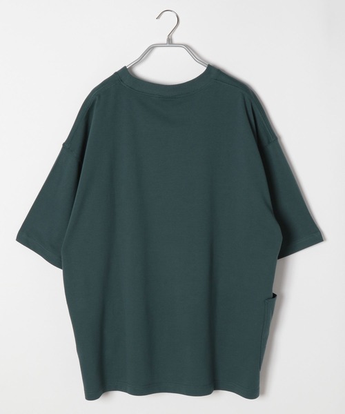 BAYFLOW(ベイフロー)の「【WELLBE(ウェルビー)×BAYFLOW】ワンマイルトップス(Tシャツ/カットソー・メンズ・ネイビー/グリーン・MEDIUM/LARGE)」の5枚目の写真