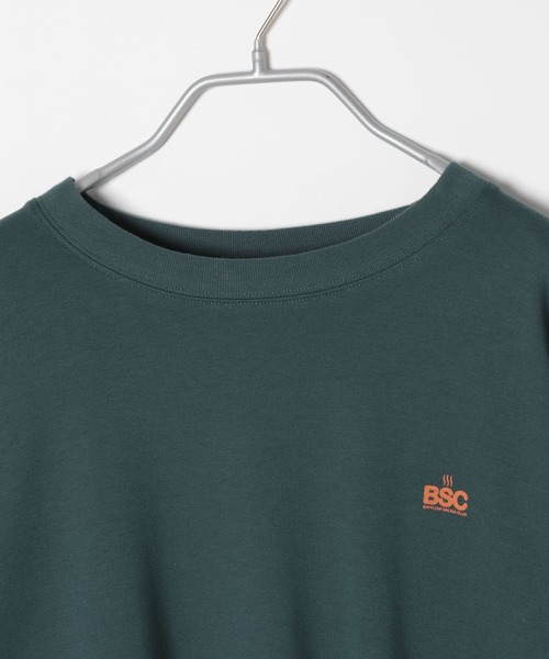 BAYFLOW(ベイフロー)の「【WELLBE(ウェルビー)×BAYFLOW】ワンマイルトップス(Tシャツ/カットソー・メンズ・ネイビー/グリーン・MEDIUM/LARGE)」の12枚目の写真